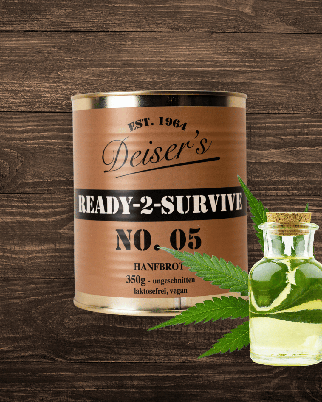 Hanfbrot - Dosenbrot - DEISER