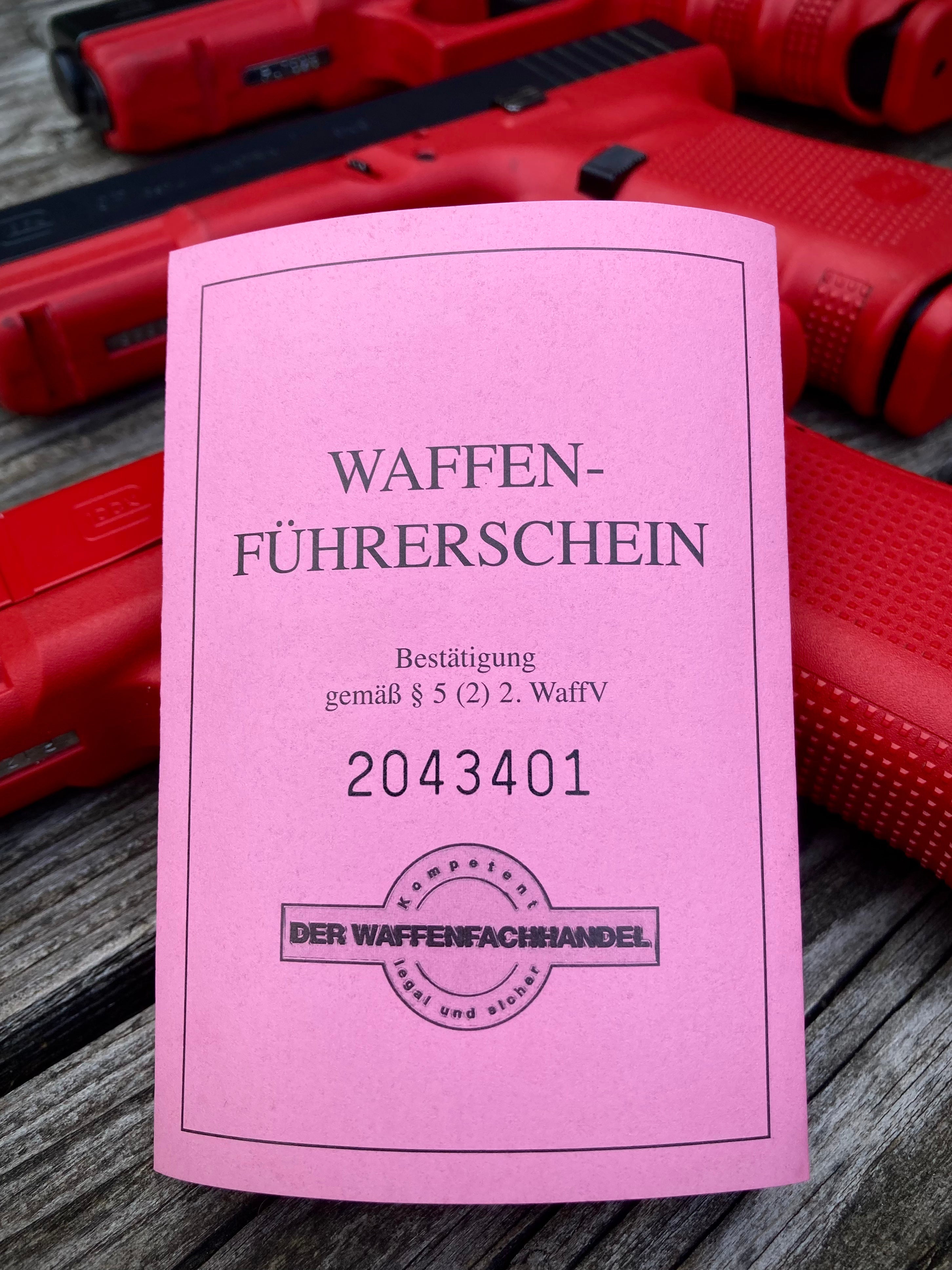 Waffenführerschein mit psychologischem Gutachten - Shootingrange NORD
