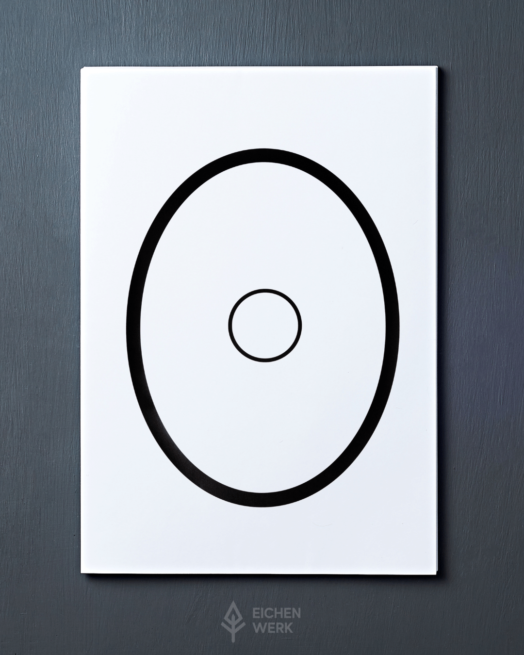 Oval Scheibe A4 (10 Stk.) - EICHENWERK