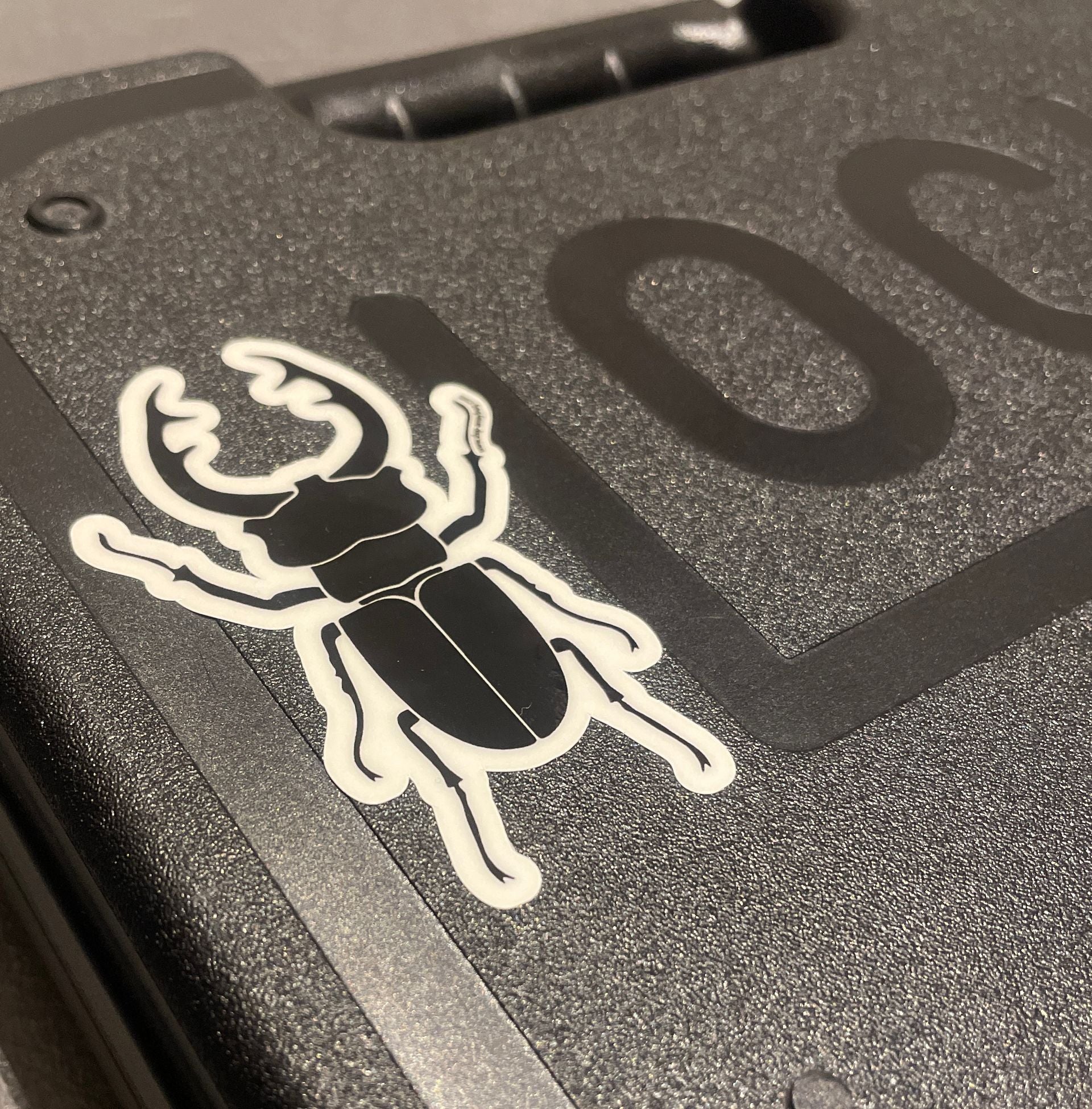 fluoreszierender Bug Aufkleber - ArmyBug