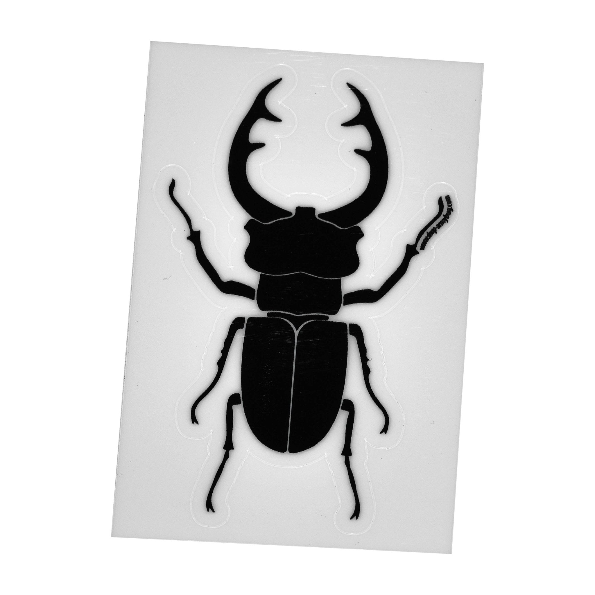fluoreszierender Bug Aufkleber - ArmyBug