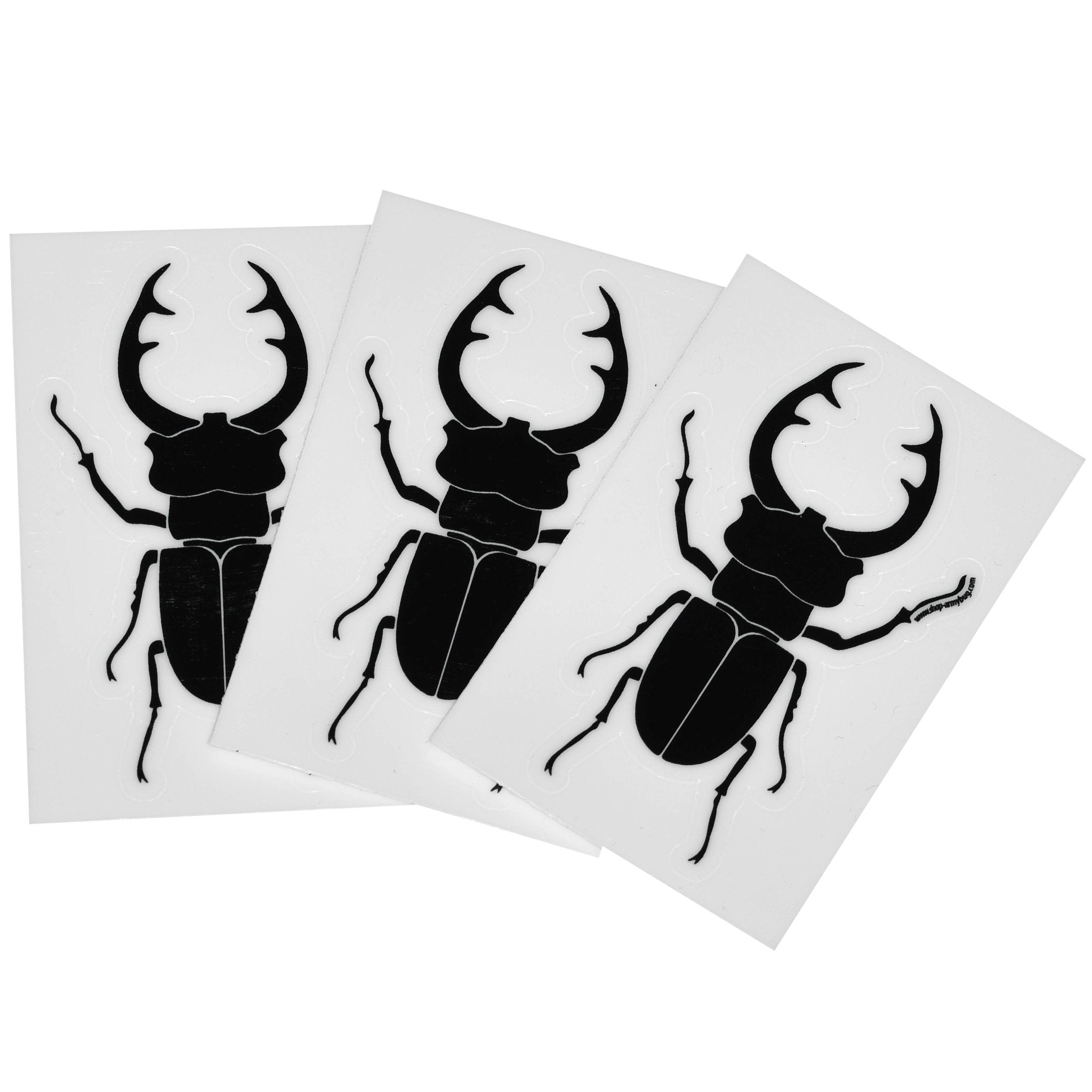 fluoreszierender Bug Aufkleber im 3er Set - ArmyBug