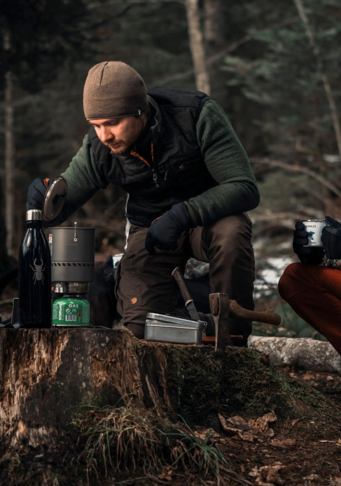 Galea Forest Green Beanie - ArmyBug