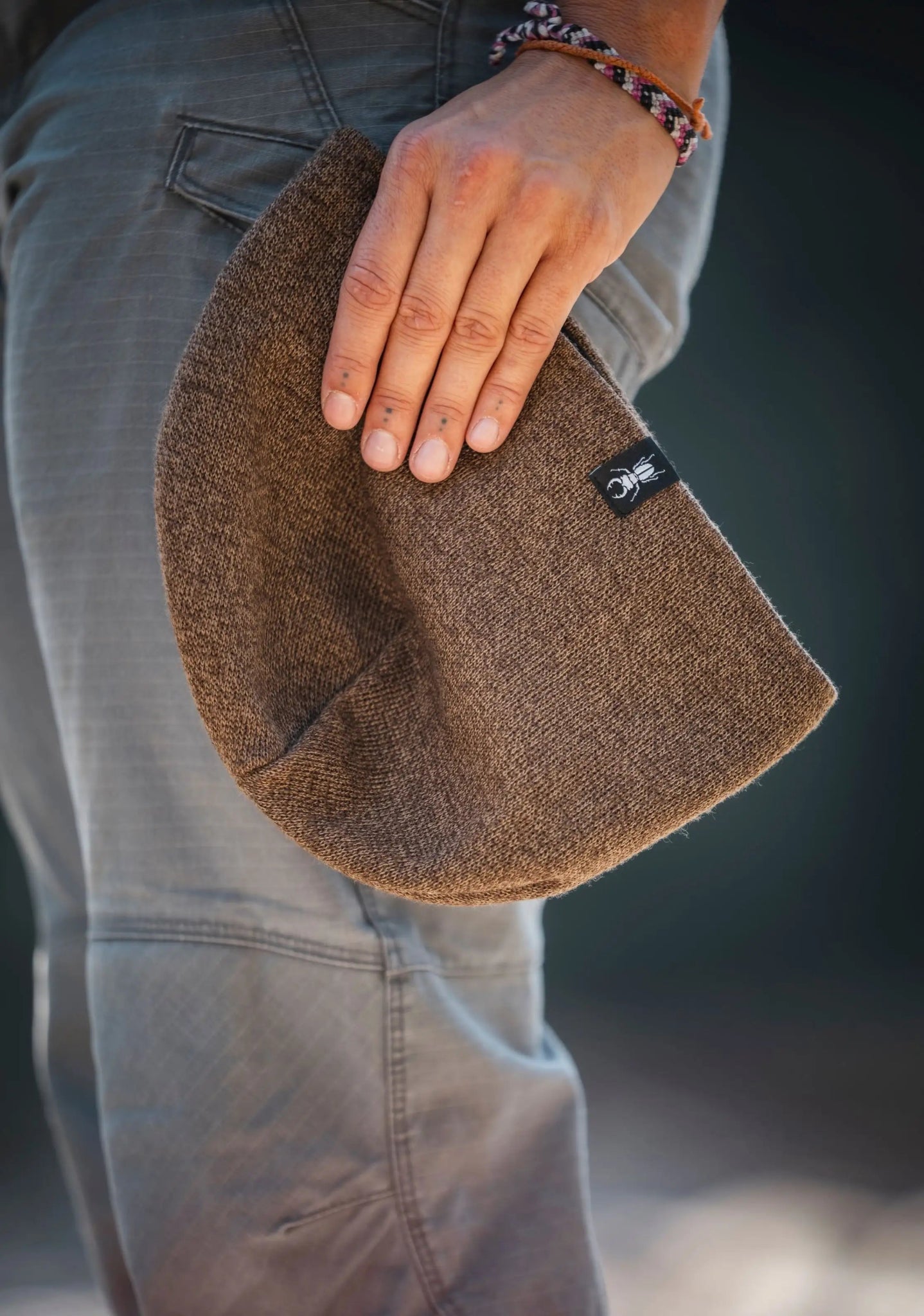 Galea Hazelnut Brown Beanie - ArmyBug