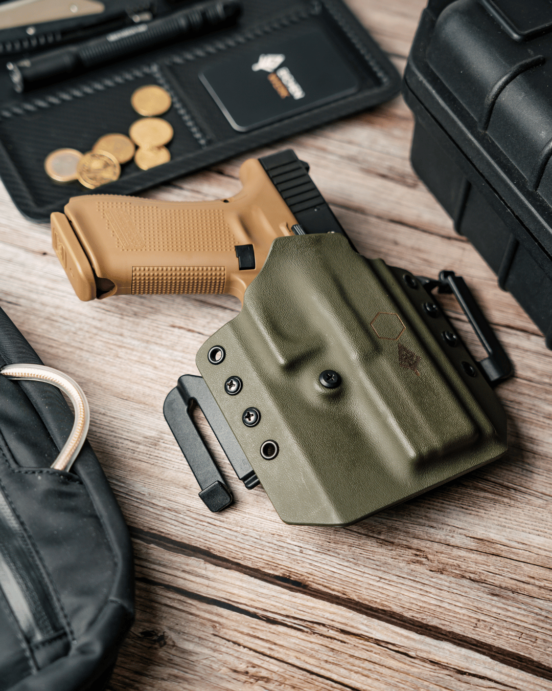 Glock PANCAKE CUT Holster - HEXAGON