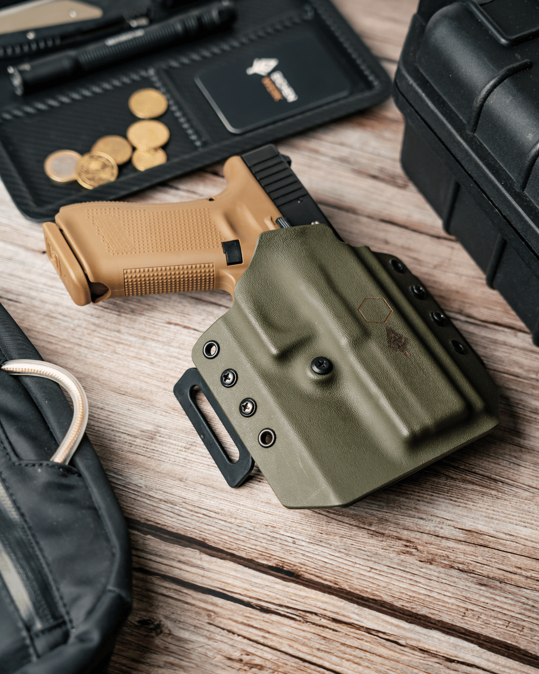 Glock PANCAKE CUT Holster - HEXAGON