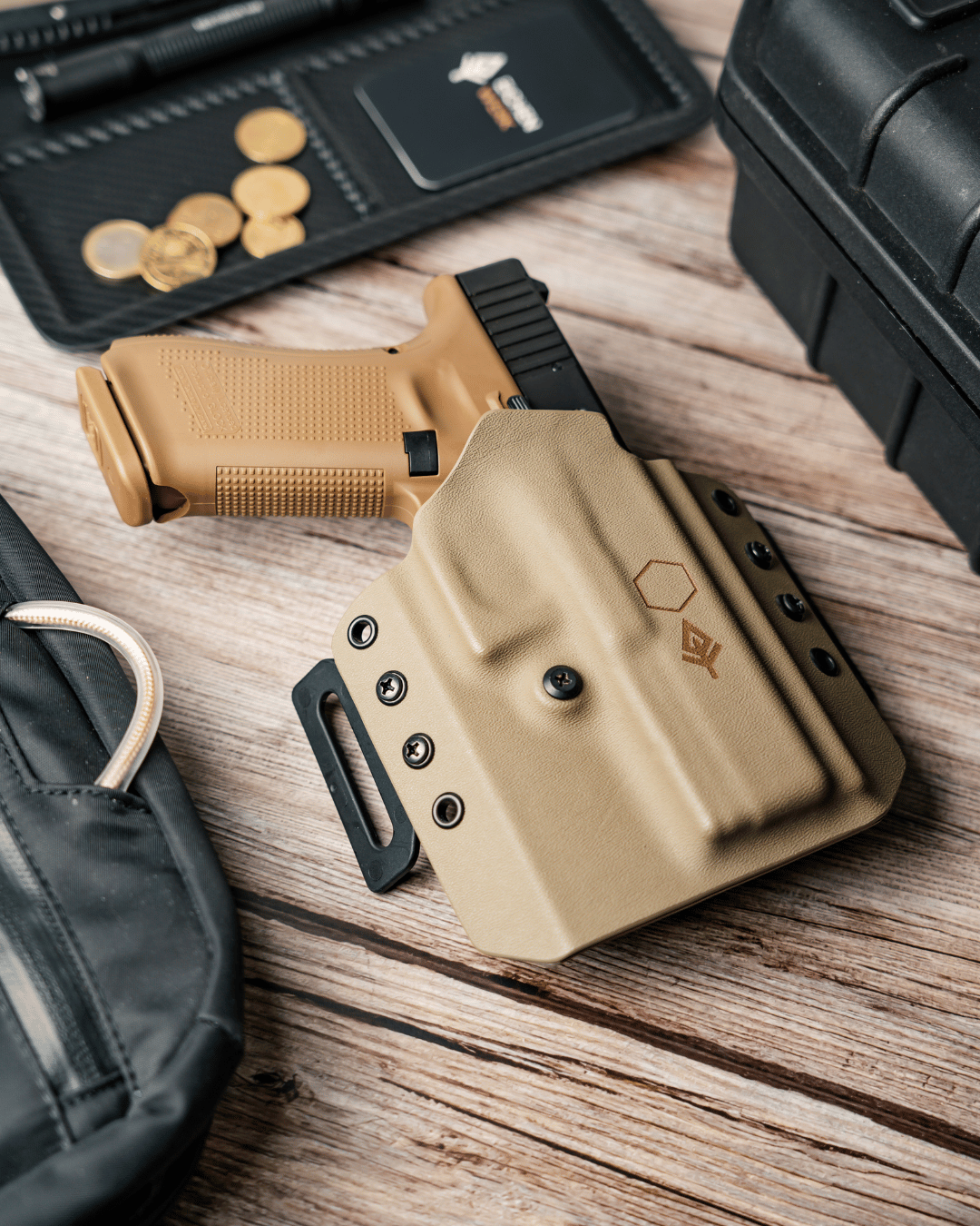 Glock PANCAKE CUT Holster - HEXAGON