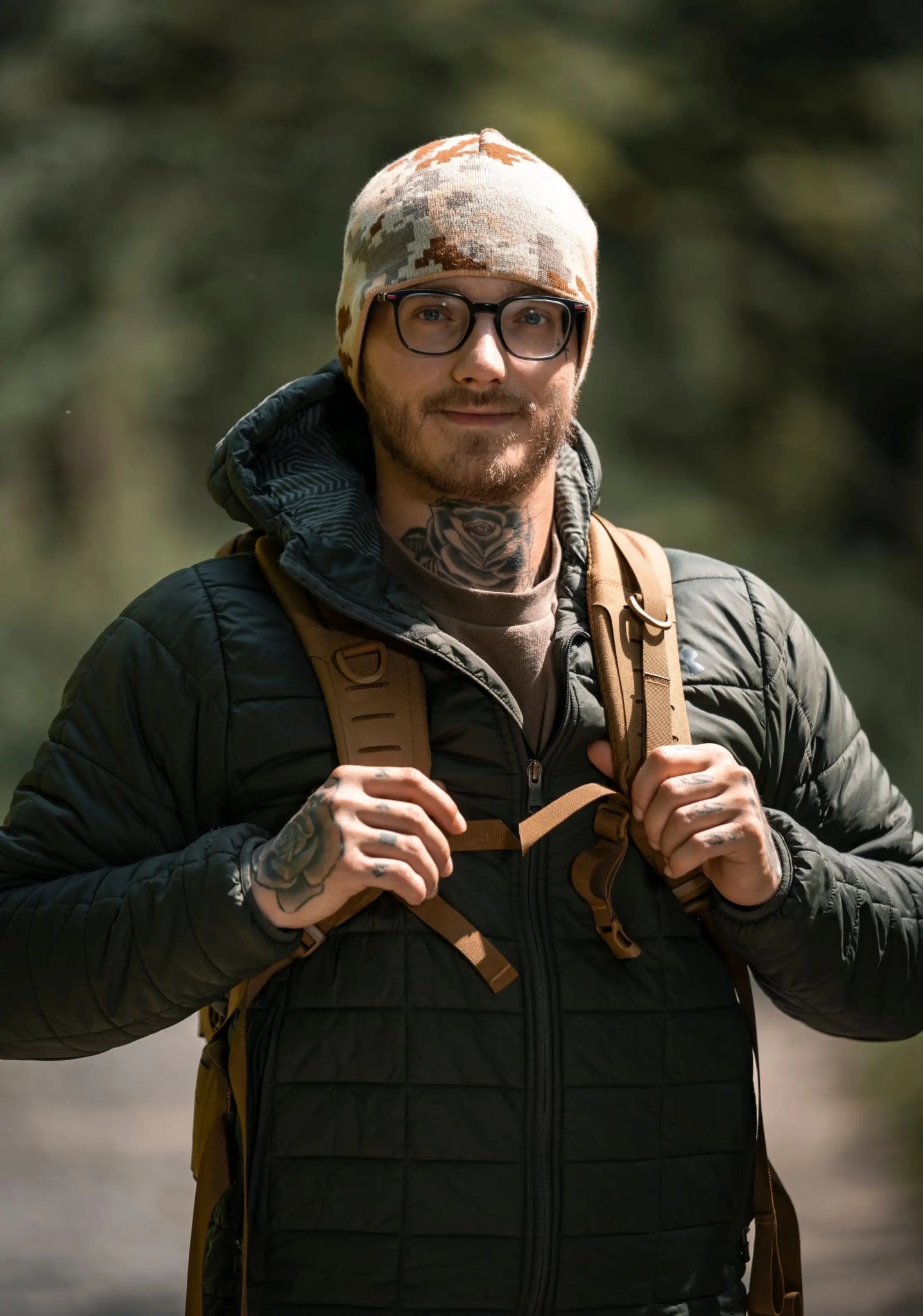 Pixel Desert Beanie - ArmyBug